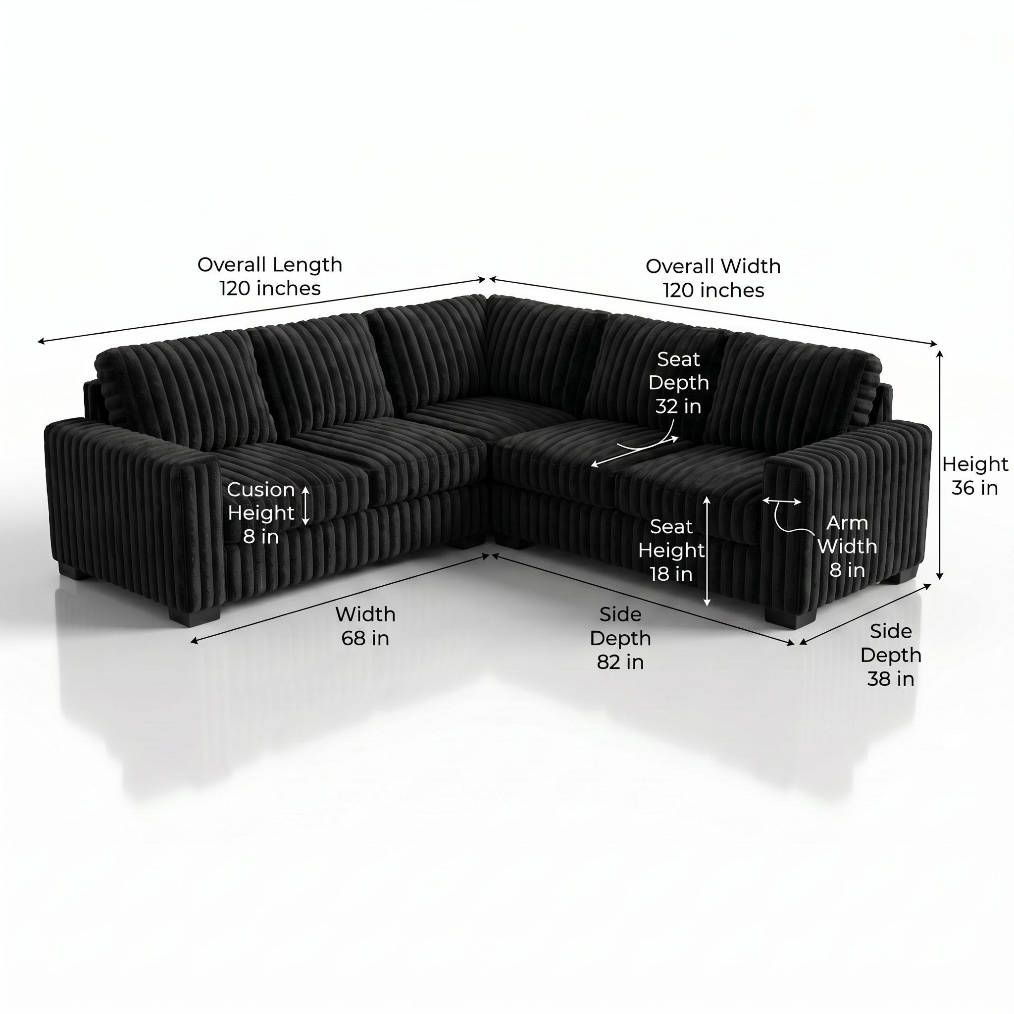 Meridian Sectional
